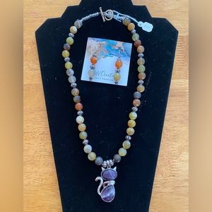 Necklace and Earrings